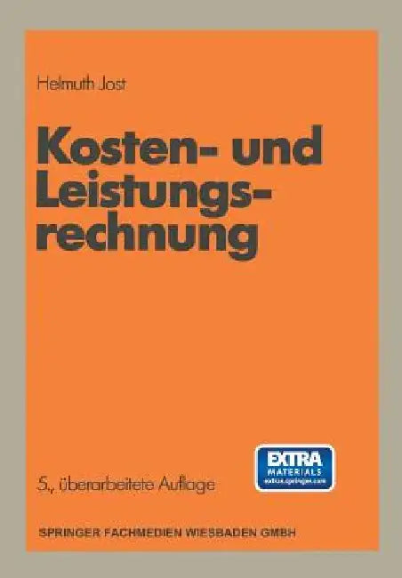 Kosten- Und Leistungsrechnung (English, Helmuth Jost)