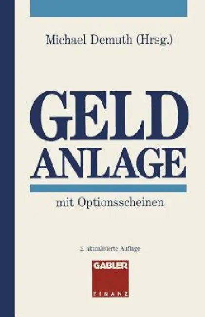 Geldanlage Mit Optionsscheinen (English, Michael Demuth)