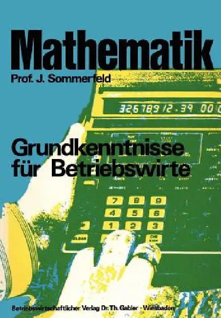 Mathematik (English, Johannes Sommerfeld)