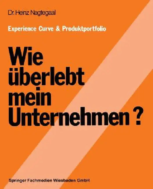 Experience Curve & Produktportfolio Wie Überlebt Mein Unternehmen? (English, Heinz Nagtegaal)