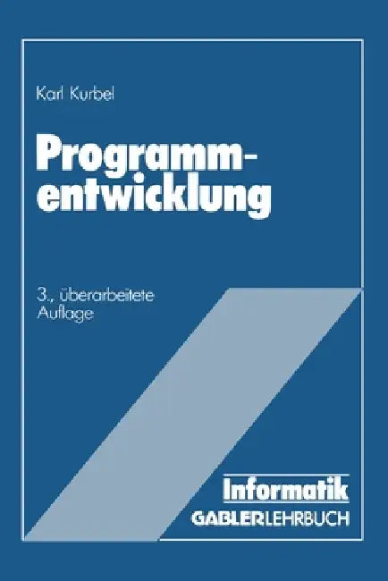 Programmentwicklung (English, Karl Kurbel)