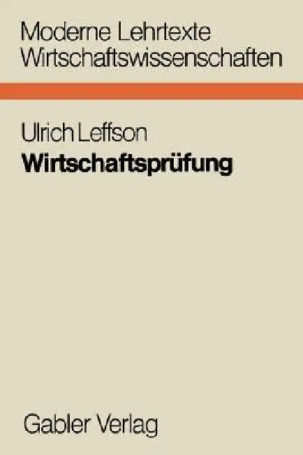 Wirtschaftsprüfung (English, Leffson Ulrich)