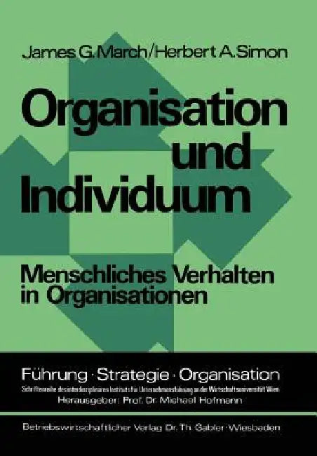 Organisation Und Individuum (English, James G. March)