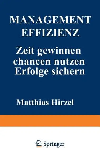 Management Effizienz (English, Matthias Hirzel)