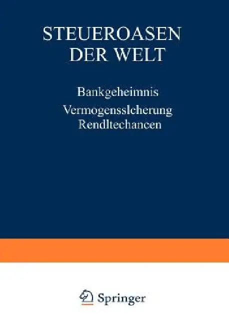 Steueroasen Der Welt (English, Ernst-Uwe Winteler)