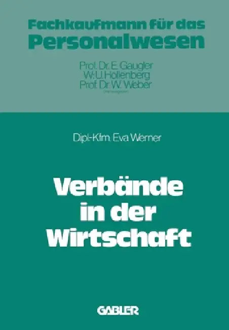 Verbände in der Wirtschaft (English, Eva Werner)