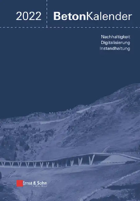 Beton-Kalender 2022 (English, Konrad Bergmeister)