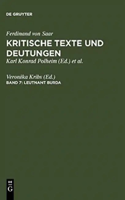 Leutnant Burda (English, Veronika Kribs)