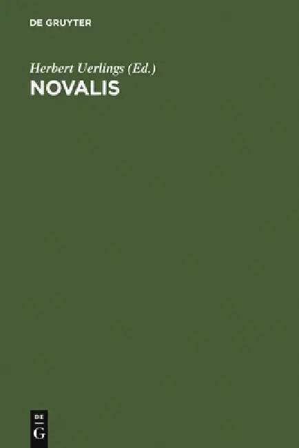 Novalis (English, Herbert Uerlings)