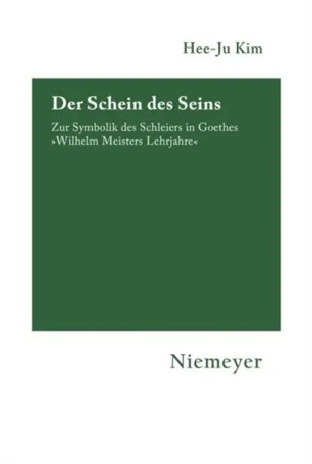 Der Schein Des Seins (English, Hee-Ju Kim)
