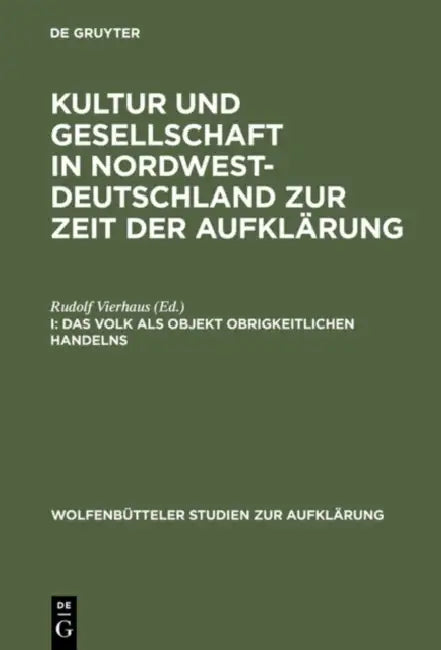 Das Volk als Objekt obrigkeitlichen Handelns (English, Rudolf Vierhaus)