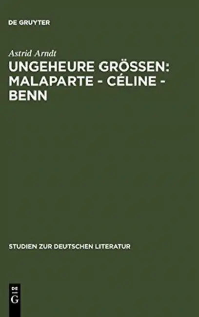 Ungeheure Größen (English, Astrid Arndt)