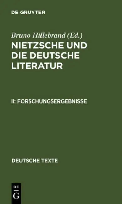 Forschungsergebnisse (English, Bruno Hillebrand)