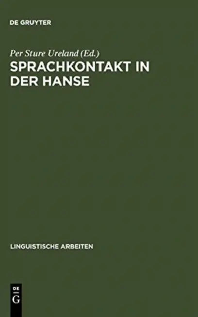 Sprachkontakt in der Hanse (English, Per Sture Ureland)
