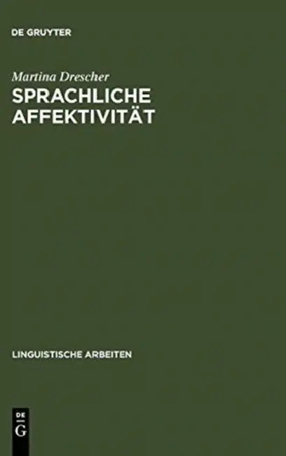 Sprachliche Affektivität (English, Martina Drescher)