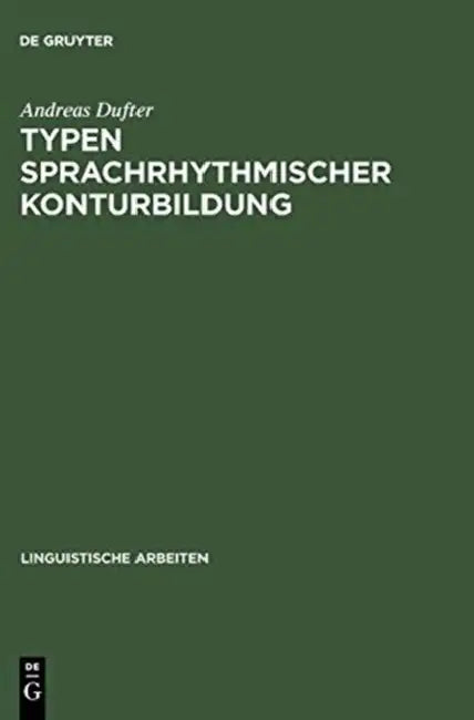 Typen sprachrhythmischer Konturbildung (English, Andreas Dufter)