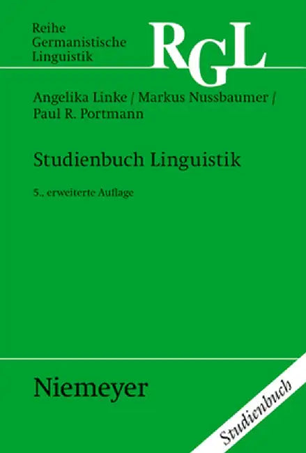 Studienbuch Linguistik (English, Angelika Linke)