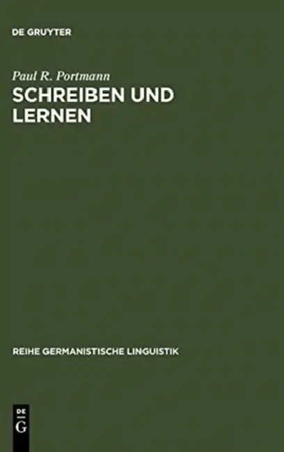 Schreiben und Lernen (English, Paul R. Portmann)