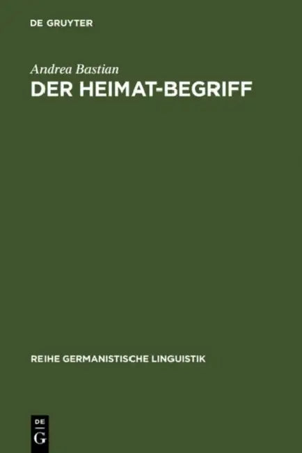 Der Heimat-Begriff (English, Andrea Bastian)