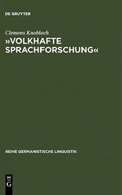 »Volkhafte Sprachforschung« (English, Clemens Knobloch)