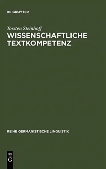 Wissenschaftliche Textkompetenz (English, Torsten Steinhoff)