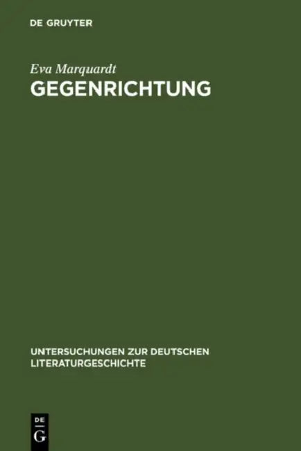 Gegenrichtung (English, Eva Marquardt)