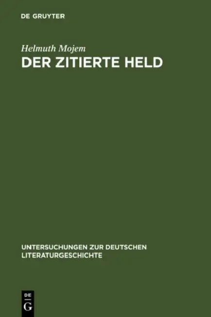 Der Zitierte Held (English, Helmuth Mojem)