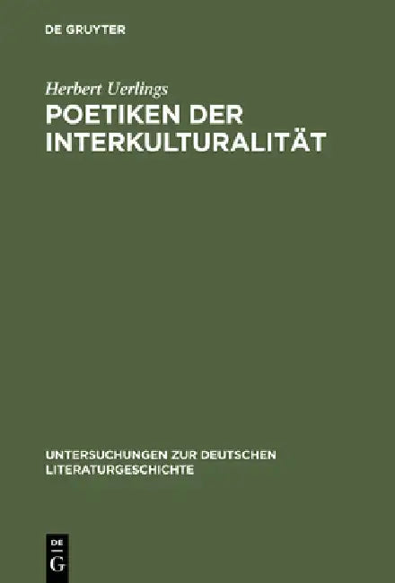 Poetiken der Interkulturalität (English, Herbert Uerlings)