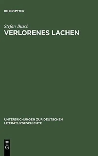 Verlorenes Lachen (English, Stefan Busch)