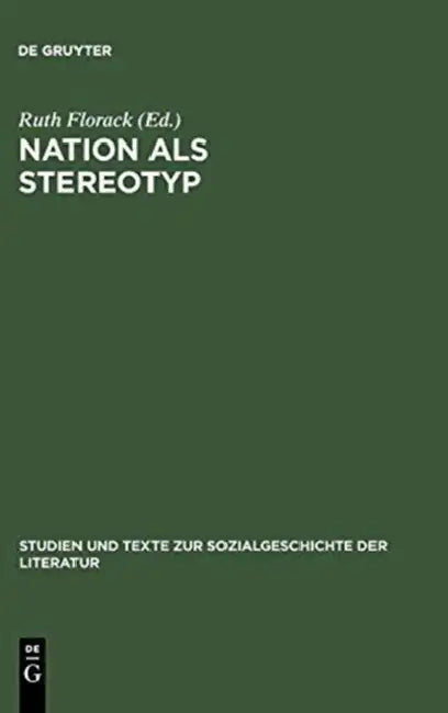 Nation als Stereotyp (English, Ruth Florack)