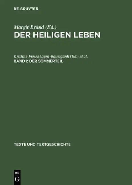 Der Sommerteil (English, Kristina Freienhagen-Baumgardt | Ruth Meyer | Werner Williams-Krapp)
