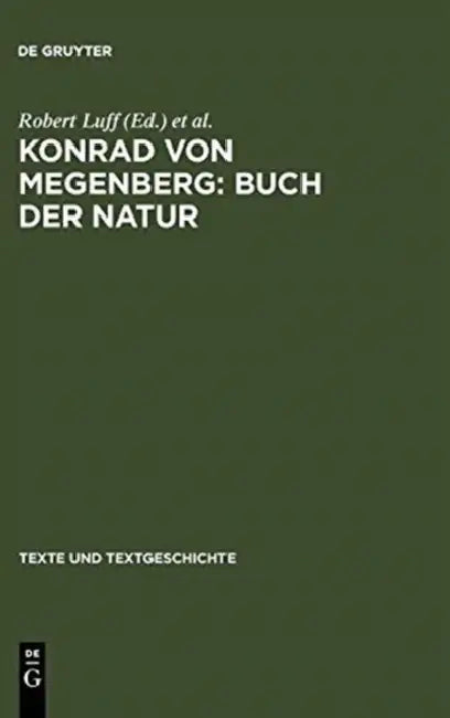 Konrad von Megenberg (English, Robert Luff | Georg Steer)