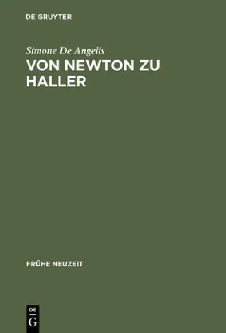 Von Newton Zu Haller (English, Simone De Angelis)