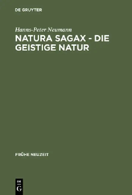 Natura sagax - Die geistige Natur (English, Hanns-Peter Neumann)