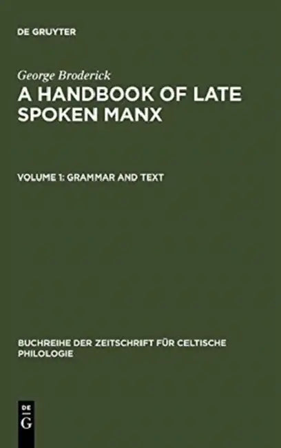 Grammar and Text (English, George Broderick)