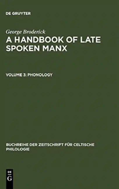 Phonology (English, George Broderick)