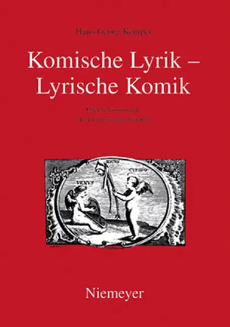 Komische Lyrik - Lyrische Komik (English, Hans-Georg Kemper)