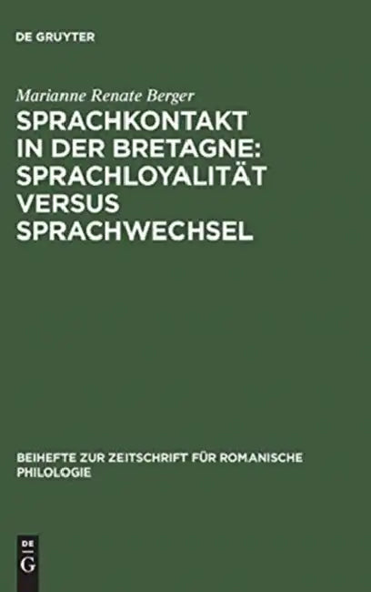 Sprachkontakt in der Bretagne (English, Marianne Renate Berger)