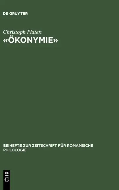 «Ökonymie» (English, Christoph Platen)