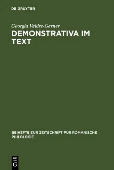 Demonstrativa im Text (English, Georgia Veldre-Gerner)