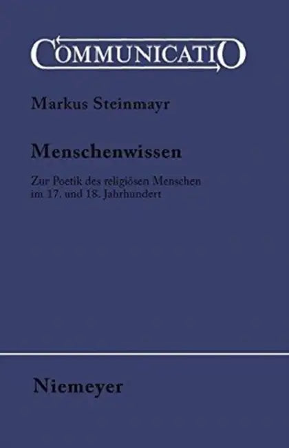 Menschenwissen (English, Markus Steinmayr)