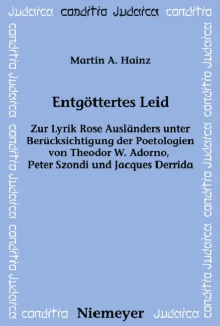 Entgöttertes Leid (English, Martin A. Hainz)