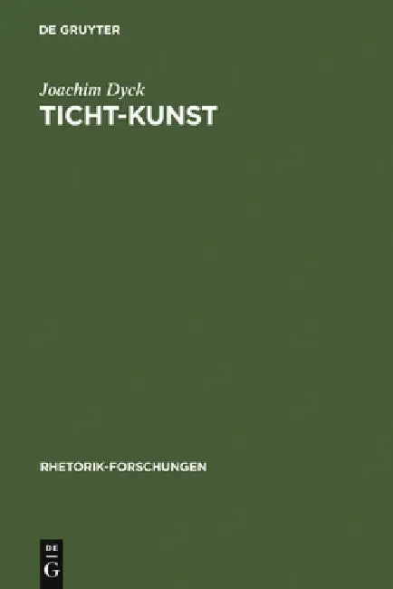 Ticht-Kunst (English, Joachim Dyck)
