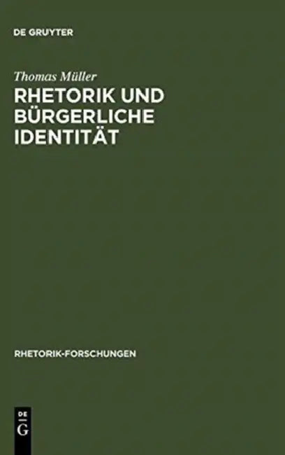 Rhetorik und bürgerliche Identität (English, Thomas Müller)
