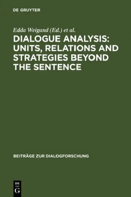 Dialogue Analysis (English, Edda Weigand | Eckhard Hauenherm)