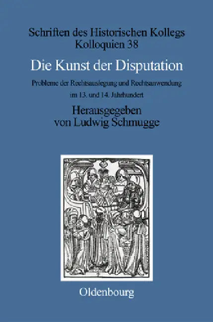 Die Kunst der Disputation (English, Manlio Bellomo)
