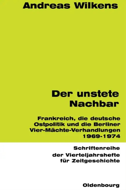 Der unstete Nachbar (English, Andreas Wilkens)