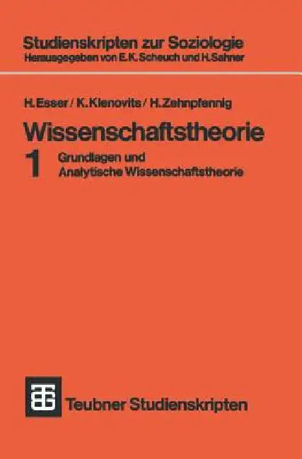 Wissenschaftstheorie (English, H. Esser | K. Klenovits | H. Zehnpfennig)
