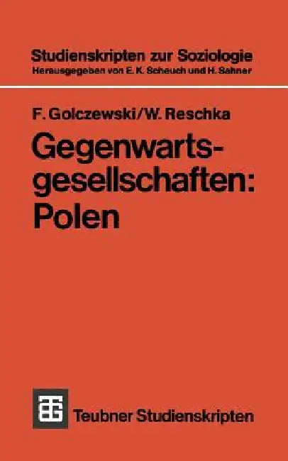 Gegenwartsgesellschaften (English, F. Golczewski | W. Reschka)