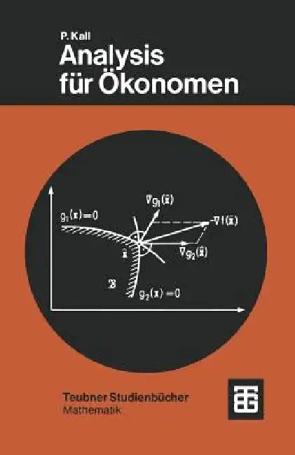 Analysis Für Ökonomen (English, Peter Kall)